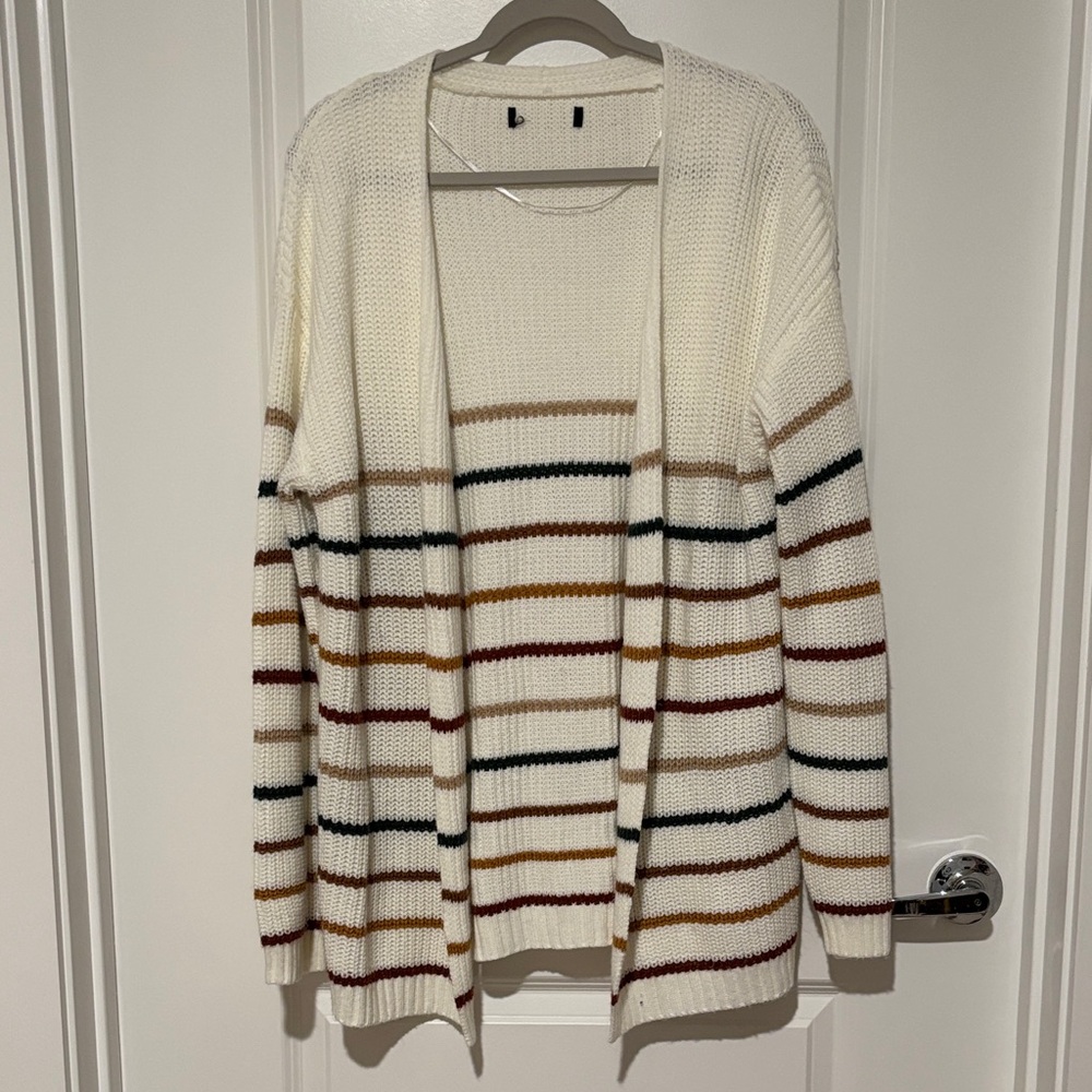 BloomChic Stripe Cardigan